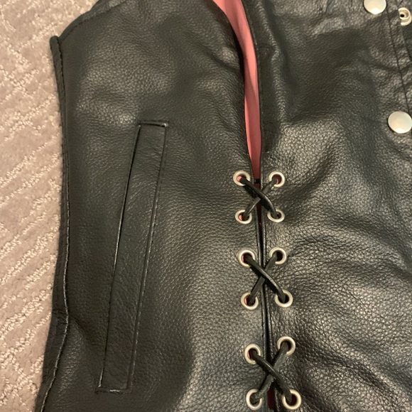 Leather Vest - Picture 2 of 6